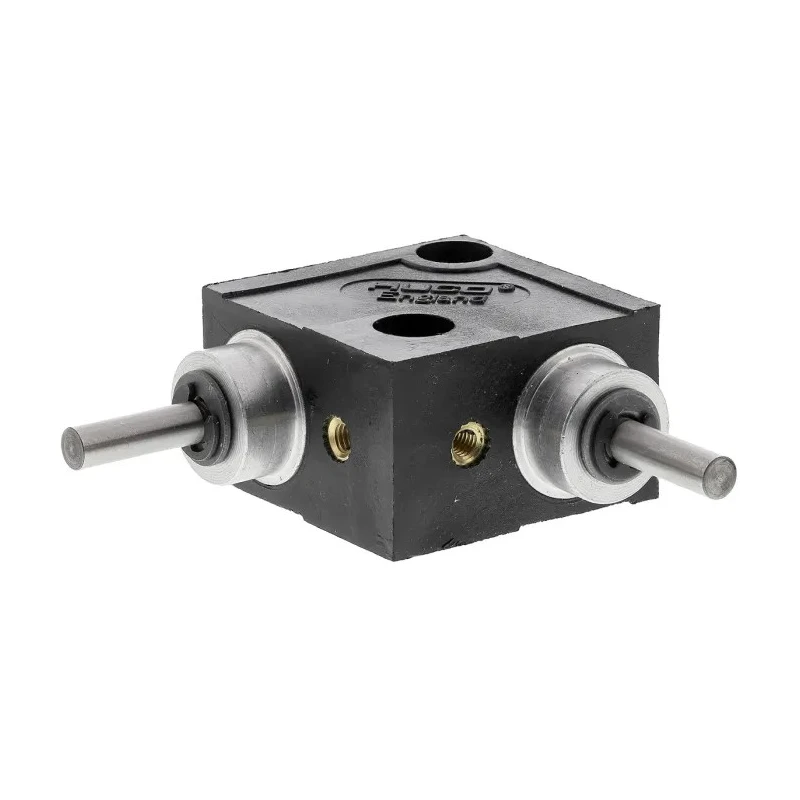 Huco Type L Gearbox with 1:1 Gear Ratio, 0.68 Nm Maximum Torque, 4mm Shaft Diameter, 30.5mm Length 332.31.2