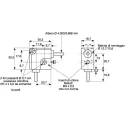 Huco Type L Gearbox with 1:1 Gear Ratio, 0.68 Nm Maximum Torque, 4mm Shaft Diameter, 30.5mm Length 332.31.2