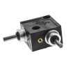 Huco Type L Gearbox 1:1 Gear Ratio, 0.11 Nm Maximum Torque, 1000 rpm Maximum Speed 332.31.3