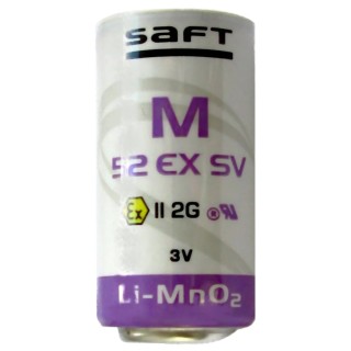Saft 3 V 5.6 Ah Lithium Manganese Dioxide C Battery Germany M52 EX SV
