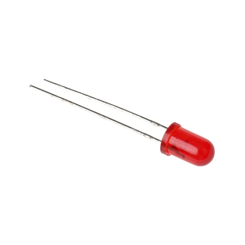 Kingbright 6 V Red LED T-1 3/4 (5 mm) Through Hole with Integral Resistor L-7113ID-5V