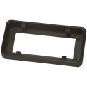 Arcolectric (Bulgin) Ltd Rectangular Rocker Switch Bezel Black RoHS F1096MOAAAB