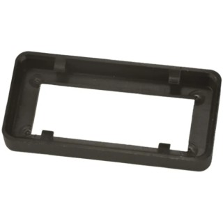 Arcolectric (Bulgin) Ltd Rectangular Rocker Switch Bezel Black RoHS F1096MOAAAB