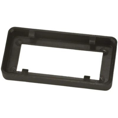 Arcolectric (Bulgin) Ltd Rectangular Rocker Switch Bezel Black RoHS F1096MOAAAB