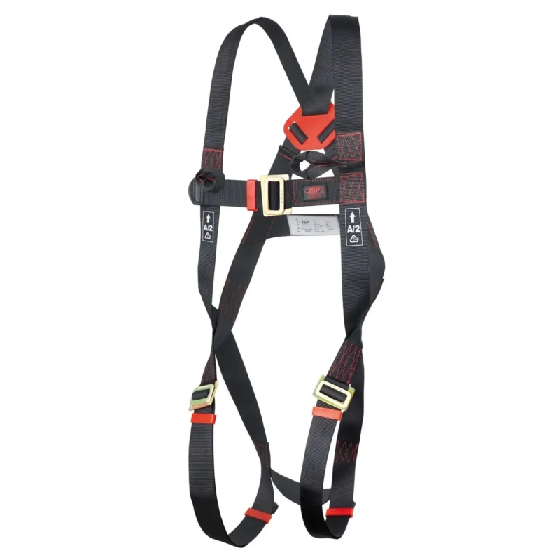 JSP Safety Harness, Universal Size, 136 kg Maximum Weight Capacity, Steel Material, EN 358:1, CE, EN 361:2002 FAR0302