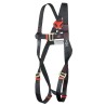 JSP Safety Harness, Universal Size, 136 kg Maximum Weight Capacity, Steel Material, EN 358:1, CE, EN 361:2002 FAR0302