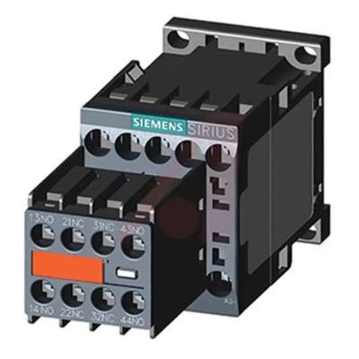 Siemens 3RT2 Contactor Motor Control 24V DC Coil 3-Pole 12A 5.5kW 3RT2017-1BB44-3MA0