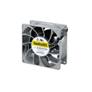 Sanyo Denki San Ace 9LG Series Axial Fan 24V DC 12W 174m³/h 7000rpm Ball Bearing 92mm x 92mm x 38mm 9LG0924P1F001
