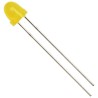 Kingbright Through Hole Yellow LED T-1 3/4 (5 mm) 2.5V 75mW 140mA Diffused Lens L-63YD