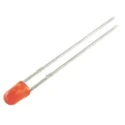 Kingbright 2.5 V Orange LED 3 mm (T-1) Through Hole L-7104NC