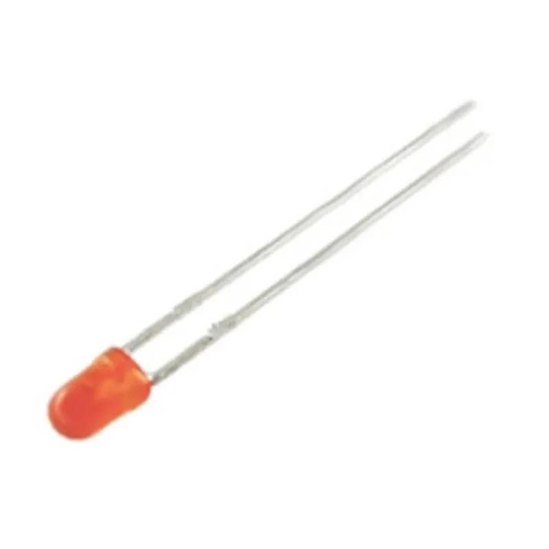Kingbright 2.5 V Orange LED 3 mm (T-1) Through Hole L-7104NC