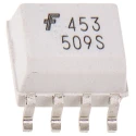 onsemi DC Input Optocoupler Surface Mount Transistor Output 8-Pin SOIC HCPL0453R2