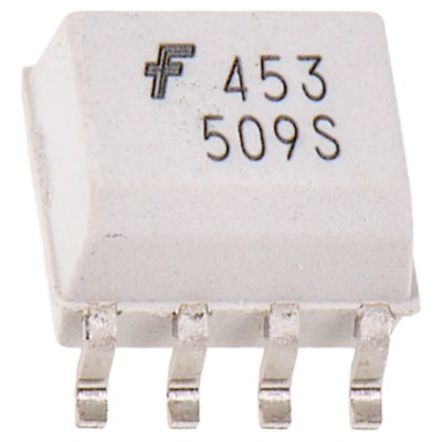 onsemi DC Input Optocoupler Surface Mount Transistor Output 8-Pin SOIC HCPL0453R2