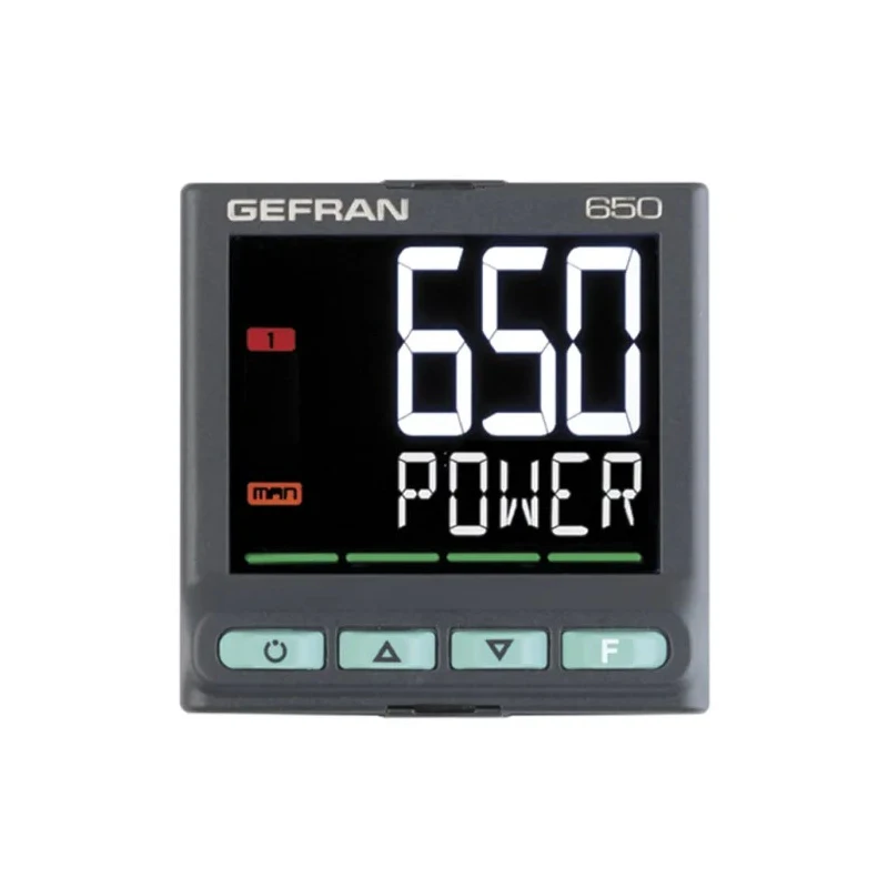 Gefran 650 Panel PID Temperature Controller with 3 Output Relay 240V F060562/ 650-D-RR0-00000-1-G