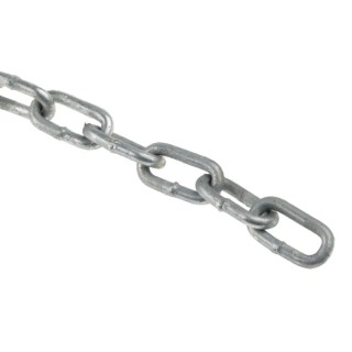 RS PRO Galvanised Steel Chain, 10 m Length, 16 mm Link, 56 kg Load Capacity 750-402