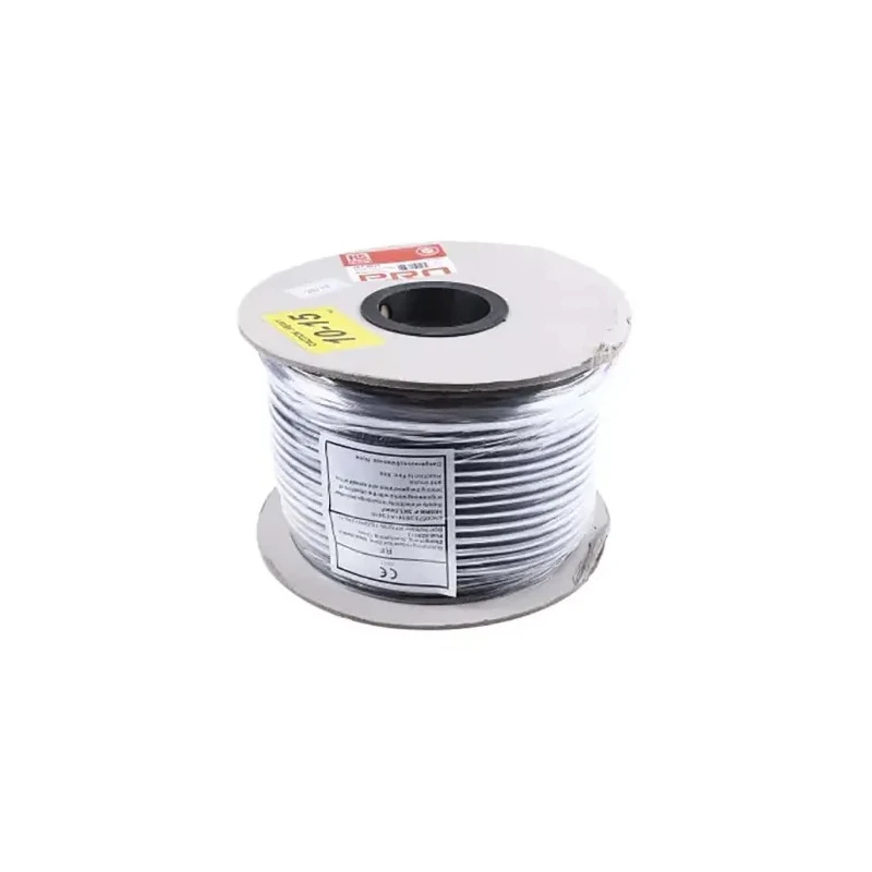 RS PRO H05RR-F 4 Core Power Cable Black 1mm² 60°C 100m CPE Insulated Flexible Cable H05RR-F