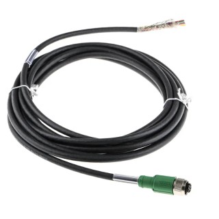 Phoenix Contact Sensor Actuator Cable Female 8 Contacts Straight to Unterminated 5m Polyurethane Grey Jacket 250V 1522888