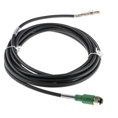 Phoenix Contact Sensor Actuator Cable Female 8 Contacts Straight to Unterminated 5m Polyurethane Grey Jacket 250V 1522888