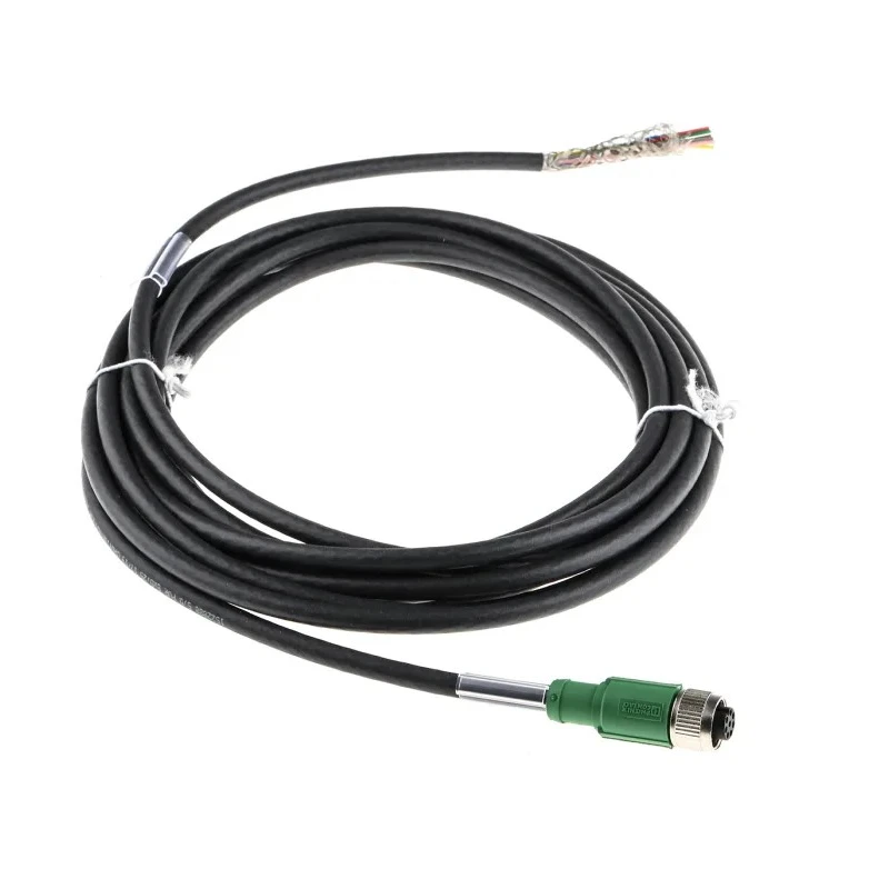 Phoenix Contact Sensor Actuator Cable Female 8 Contacts Straight to Unterminated 5m Polyurethane Grey Jacket 250V 1522888