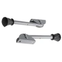 RS PRO Grey Steel Door Stop 4.5 mm Diameter 155 mm Length 751-253