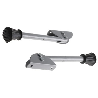 RS PRO Grey Steel Door Stop 4.5 mm Diameter 155 mm Length 751-253