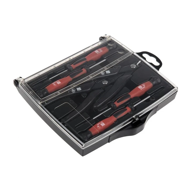 RS PRO 6 Piece ESD Tool Kit with Case 864-0870