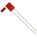 Kingbright 2.5 V Red Rectangular Through Hole LED L-103IDT