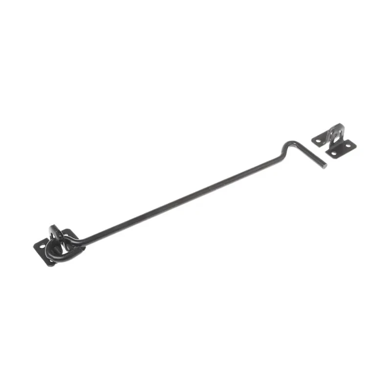 RS PRO Steel Hook and Staple Gate Latch 304 mm Length, Epoxy Powder Coated Finish 751-326