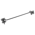 RS PRO Steel Hook and Staple Gate Latch 304 mm Length, Epoxy Powder Coated Finish 751-326