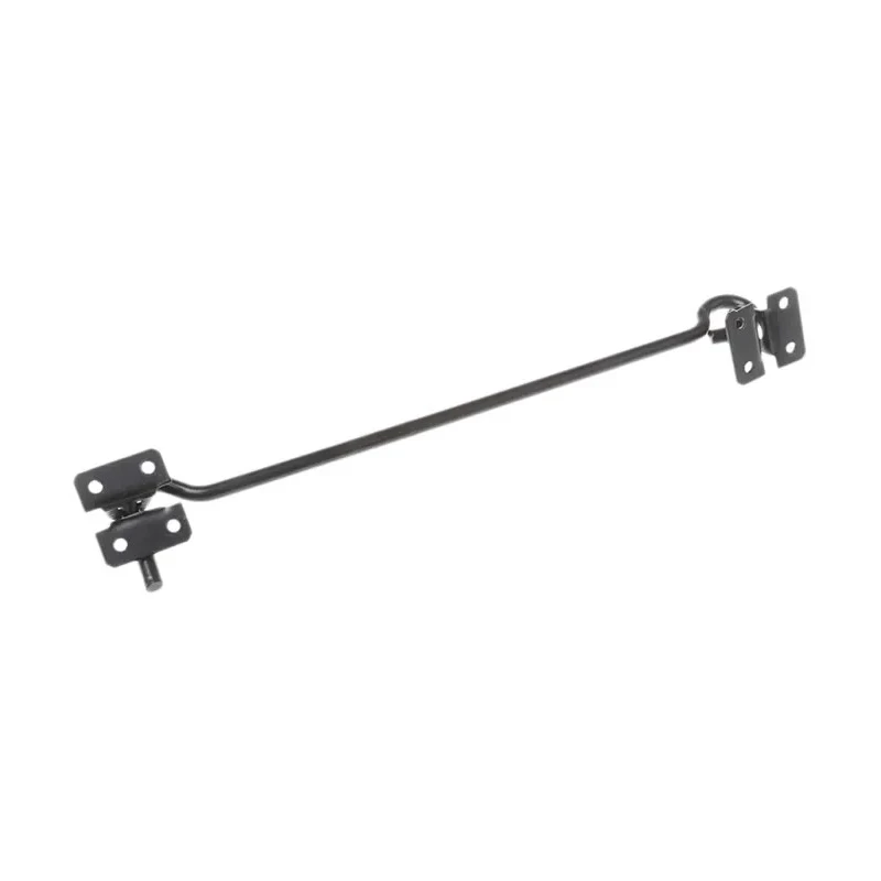 RS PRO Steel Hook and Staple Gate Latch 304 mm Length, Epoxy Powder Coated Finish 751-326