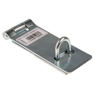 RS PRO Steel Zinc Plated Hasp & Staple 8 mm Staple Hole Diameter 44 mm Width 100 mm Length 751-332