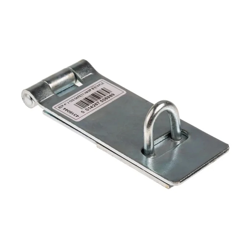 RS PRO Steel Zinc Plated Hasp & Staple 8 mm Staple Hole Diameter 44 mm Width 100 mm Length 751-332