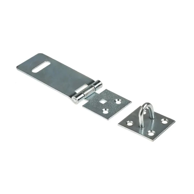 RS PRO Steel Zinc Plated Hasp & Staple 8 mm Staple Hole Diameter 44 mm Width 100 mm Length 751-332