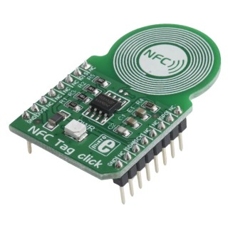 MikroElektronika Communication & Wireless Development Tool NFC Tag Click Board 13.56 MHz MIKROE-1726
