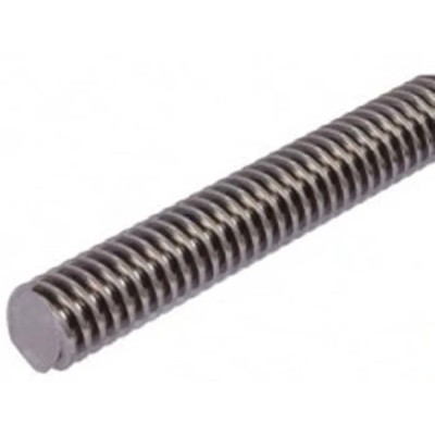 RS PRO Lead Screw, 12 mm Shaft Diameter, 1000 mm Shaft Length, 3 mm Lead Size, Carbon Steel / 316 Stainless Steel 862-5301
