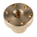 RS PRO 4 mm Flanged Round Nut For Lead Screw 16 mm 862-5332