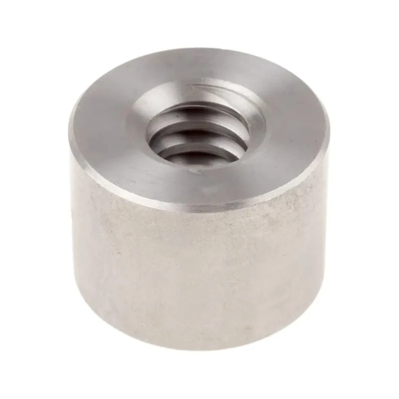 RS PRO Steel Cylindrical Round Nut for Lead Screw 5 mm Lead Size 22 mm Screw Shaft Diameter 33 mm Overall Length 862-5391