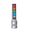 Patlite LS-7 Series Clear Signal Tower Buzzer 5 Lights 24V AC/DC Multi-Function LED with Buzzer Sounder LS7-502SFBWH-RYGBC