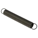 RS PRO Steel Extension Spring 75.4 mm Free Length x 11 mm OD, 29.6 N Initial Tension 751-887