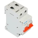 Eaton xPole PL Miniature Circuit Breaker, 2-Pole, 10A, Type C Tripping, 48 V DC, 10 kA Breaking Capacity 242401 PLSM-C10/2-MW