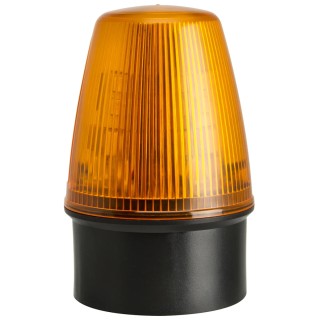 Moflash Amber Beacon 17V AC/DC Flashing Surface LED Bulb IP65 LED100-01-01