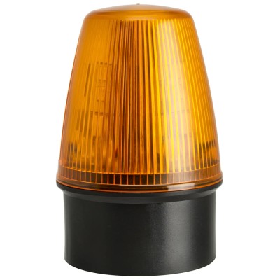 Moflash Amber Beacon 17V AC/DC Flashing Surface LED Bulb IP65 LED100-01-01