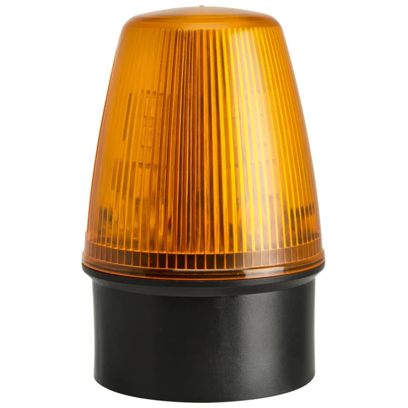 Moflash Amber Beacon 17V AC/DC Flashing Surface LED Bulb IP65 LED100-01-01