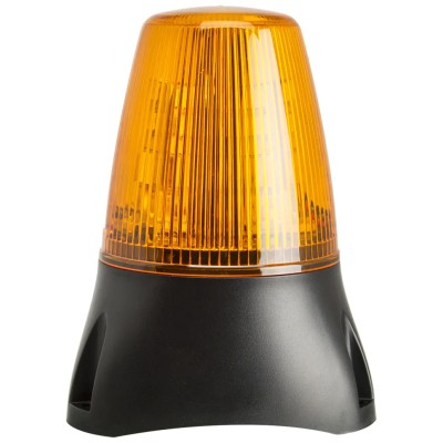 Moflash Amber Beacon LEDD100 Series LED Bulb 230V AC/DC Flashing Surface Mount IP65 LEDD100-02-01