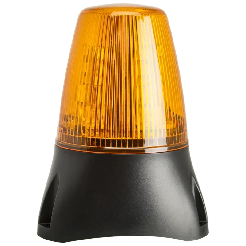 Moflash Amber Beacon LEDD100 Series LED Bulb 230V AC/DC Flashing Surface Mount IP65 LEDD100-02-01