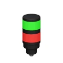 Banner EZ-LIGHT TL50 Signal Tower with 2 LED Lights Red and Green 30V DC, Pipe Elevated Bracket Mount TL50