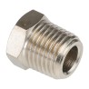 SMC 25 Series Pneumatic Fitting 0.13in Push-in Tube Threaded Male R 1/4 in x Female R 1/8 in Brass 2530-1/4-1/8