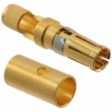 Harting D-Sub Mixed Series Female Crimp D-Sub Connector Coaxial Contact Gold 20 AWG 09691815143