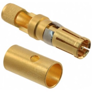 Harting D-Sub Mixed Series Female Crimp D-Sub Connector Coaxial Contact Gold 20 AWG 09691815143