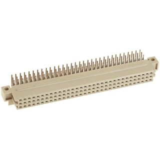 HARTING DIN 41612 Type R Right Angle Female 32 Way 2.54 mm Pitch 3 Row Solder Connector 09732326801